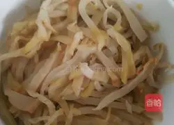 Pork shredded mustard soup Illustration of how to do it 2