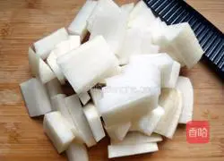 Illustration of how to make lemon pickled pepper and radish 2