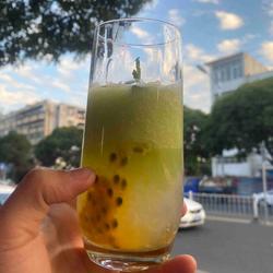 Super refreshing cucumber and passion fruit bird’s nest