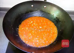 Illustration of how to make spaghetti with meat sauce 6