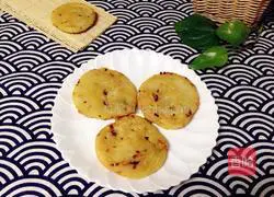 Illustration of how to make scallion pancakes (leaf dough) 16