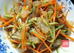 Illustration of how to make cold jellyfish head 9