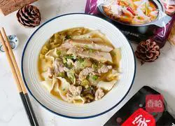 Laotan pickled cabbage noodles recipe 10