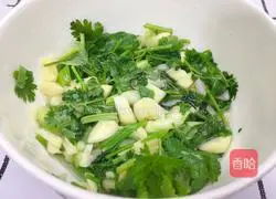 Illustration of making soy sauce cold noodles 4