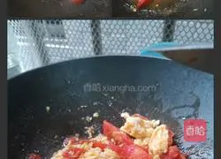 Illustration of how to make tomato and egg noodles 4