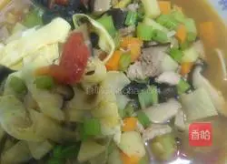 Illustration of how to make steamed noodles (with the secret of rolling noodles with your hands) 8