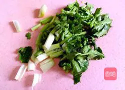 Preserved egg Illustration of how to mix tofu 4