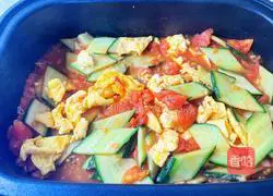 How to make tomato, cucumber and scrambled eggs Illustration 15