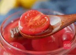 Illustration of how to make tomato and sour plum soup 5