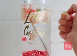 Illustration of how to make peach soda sparkling water 6
