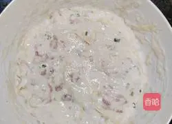 Homemade nutritious breakfast potato fresh meatloaf Illustration of how to do it 13