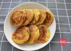 Garden Potato Pancakes Illustration of practice 12