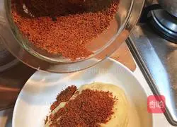 Illustration of how to make peanut-flavored bread handmade snacks (air fryer version) 3