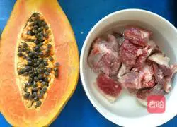 Papaya Pork Ribs Soup Recipe Illustration 1