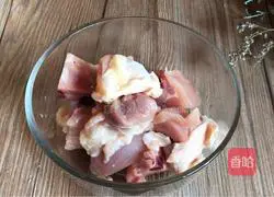 Illustration of how to make curry chicken nuggets 2