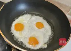 Illustration of how to make yuba and egg soup 6