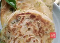 Illustration of how to make scallion pancakes (Mom's taste) 8