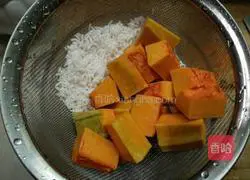 Illustration of how to make pumpkin rice cereal 4