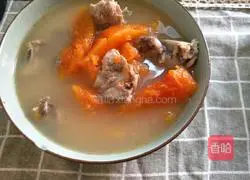 Illustration of how to make papaya and pork ribs soup 8