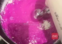 Illustration of how to make dragon fruit cake 5