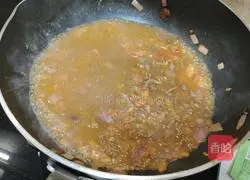 Illustration of how to make meat sauce noodles 8