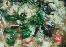 Hot and Sour Tomato Soup Recipe Illustration 8