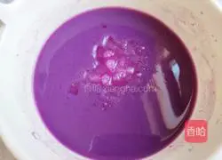Purple Sweet Potato Rice Cake Recipe Illustration 2