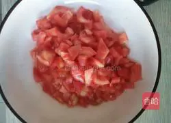 Illustration of how to make tomatoes and eggs (noodle soup) 2