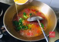 Tomato, egg and vegetable soup recipe 8