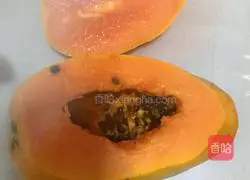 Illustration of how to make papaya milk stewed with eggs 1