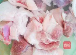 Illustration of how to cook pig's feet with peanuts 1