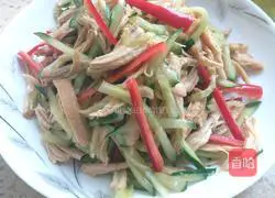 Illustration of how to make cold shredded chicken 5