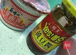 Illustration of making fried noodles 4