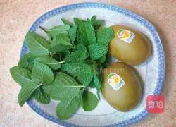 Mint Kiwi Juice Recipe Illustration 1