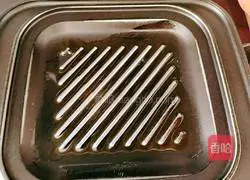 Illustration of how to make black sesame and taro pancakes 9