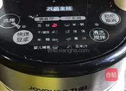 Illustration of how to make rice, barley, rice and soy milk 5