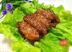 Illustration of braised chicken wings 9