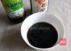 Illustration of how to make three-wire noodles 5