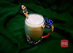 Illustration of how to make mung bean paste 14