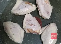 Illustration of braised chicken wings 2