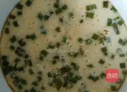 Illustration of how to make corn and egg custard 9