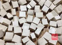 Illustration of homemade fermented bean curd 2