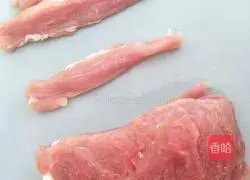 Small crispy pork pancakes Practice illustration 1