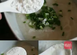 Lotus root puree and scallion pancake recipe 2