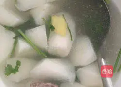 Illustration of how to make pork ribs and radish soup 5