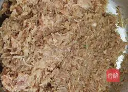 Pork and sweet potato vermicelli Illustration of how to make fried dumplings 5