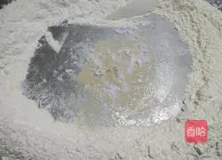 Illustration of how to make sesame pancakes 1