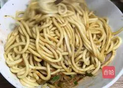 Wuhan Hot Dry Illustration of making noodles 9