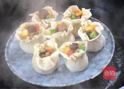 Illustration of how to make sauce-flavored Shaomai 8
