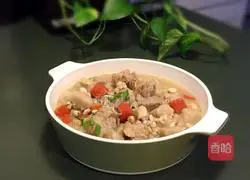 Stewed pork ribs with gordon and fragrant taro Illustration of how to do it 9